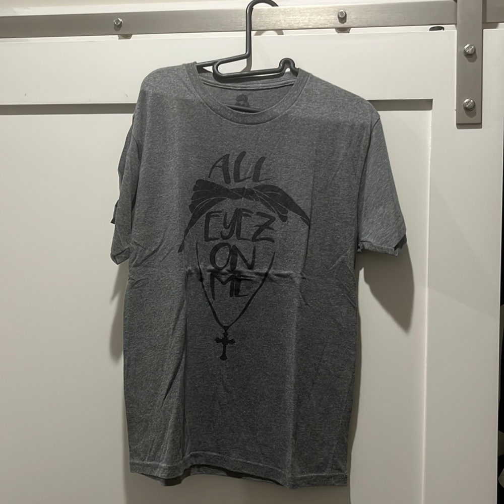 Gray Fitted Tee